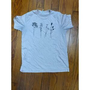 Peach floral TShirt